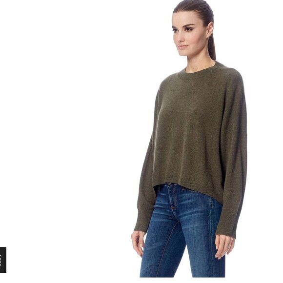 360 Cashmere Olive Makayla Cashmere Sweater Size XS - Picture 2 of 8